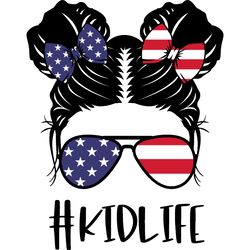 messy bun svg, messy bun with glasses svg, momlife svg, mom skull svg, classy afro woman svg, digital download-37