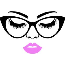 messy bun svg, messy bun with glasses svg, momlife svg, mom skull svg, classy afro woman svg, digital download-53