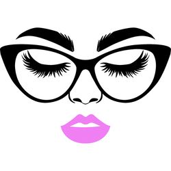 messy bun svg, messy bun with glasses svg, momlife svg, mom skull svg, classy afro woman svg, digital download-54