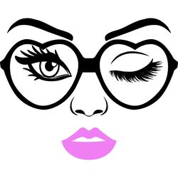 messy bun svg, messy bun with glasses svg, momlife svg, mom skull svg, classy afro woman svg, digital download-55