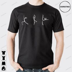 yoga pose doristino limited edition t-shirts