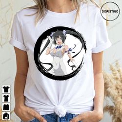 danmachi is it wrong to try to pick up girls in a dungeon hestia doristino awesome shirts