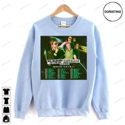 noel gallaghers high flying birds garbage live in concert metric doristino limited edition t-shirts