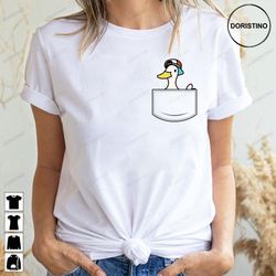 pocket subaru duck hololive doristino limited edition t-shirts