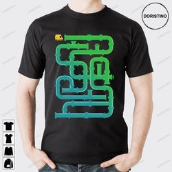 smb plumbing pipe maze super mario game doristino limited edition t-shirts