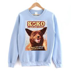 for people who love dogs this one is for you koko a red dog story 2023 movie awesome shirts