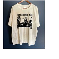 the amazing spider man 2 shirt, spider man 2 movie, crewneck sweatshirt, spider man sweatshirt, trendy sweatshirt, retro