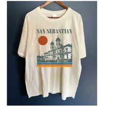 san sebastian t-shirt, san sebastian shirt, san sebastian travel, spain city tees, san sebastian sweater, city travel sh