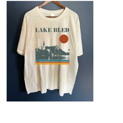 lake bled t-shirt, lake bled shirt, lake bled travel, slovenia city tees, lake bled sweater, travel t-shirt, city travel