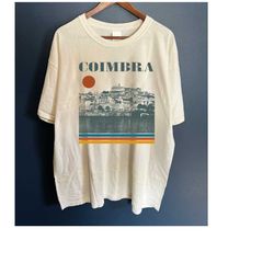 coimbra t-shirt, coimbra shirt, coimbra travel, portugal city tees, coimbra sweater, city travel shirt, map t-shirt, tra