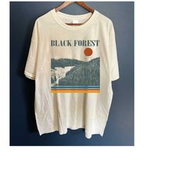 black forest t-shirt, black forest shirt, black forest travel, black forest city tees, black forest retro t-shirt, city