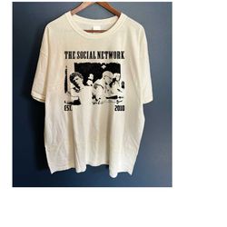 the social network movie shirt, retro shirt, spooky sweatshirt, unisex t-shirt, trendy sweatshirt, claasic movie shirt,