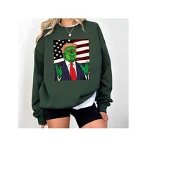 trump flag t-shirt us presidential election 2024 shirt donald trump shirt usa flag t-shirt, trump train 2024, make ameri