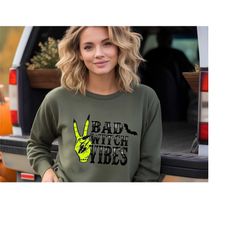 bad witch vibes shirt, witch shirt, sanderson sisters, halloween shirt, halloween party, hocus pocus shirt, halloween fu