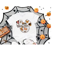 fall vibes mickey ear shirt, disney mickey fall shirt, snack wdw halloween sweatshirt, minnie snack fall,halloween tee h