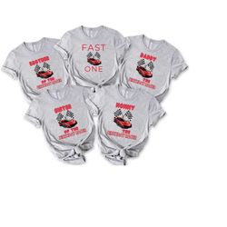 racer family birthday shirt, custom family birthday shirt, race car birthday boy shirt, matching family birthday racer s