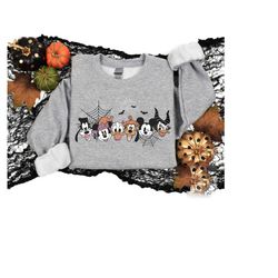 spooky mouse and friends shirt, mickey boo halloween shirt, pumpkin mickey, disney spooky shirt, disney halloween shirt