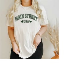 retro vintage main street usa shirt vacation trendy y2k shirt