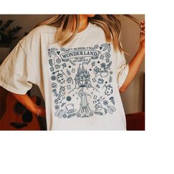 wonderland alice shirt | comfort colors shirt | disney shirt