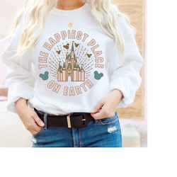 happiest place on earth, main street castle, best day ever sweatshirt