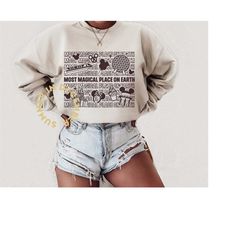 most magical place on earth sweatshirt | disney world sweatshirt | epcot sweatshirt | disney rides | disney food