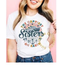 matching sisters cruise vacation shirt. family sisters cruise vacation shirt