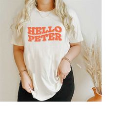 hello peter short sleeve tee