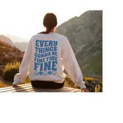 don't worry sweatshirt | mental health sweatshirt | aesthetic sweatshirt | trendy sweatshirt | y2k sweatshirt | women sw