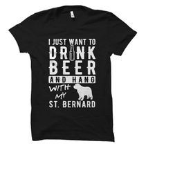 st bernard shirt. st bernard gift. saint bernard t-shirt. st bernard beer shirt. dog lover shirt. dog lover gift. dog sh