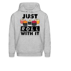 sushi hoodie. sushi gift. sushi sweatshirt. japanese sweatshirt. sushi sweater. sushi lover gift. anime hoodie. japanese