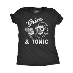 grim reaper shirts, grim and tonic, gin and