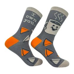 i own you coffee socks, womens coffee socks,