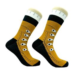 hiking boots, explore hiking socks, funky travel socks,