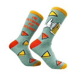 fulfilling my destiny, beer, st patrick's day socks,