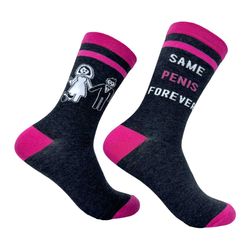 same penis forever, weddings socks, bride novelty socks,