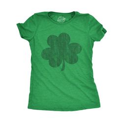 distressed clover, four leaf clover shirt, shamrock shirts,