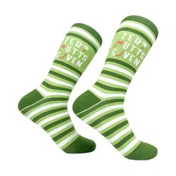 zero putts given, striped socks, mens socks, funny