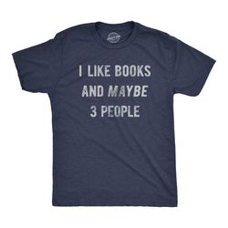 i like books and maybe 3 people, book