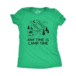 any time is camp time shirt, camper image,,