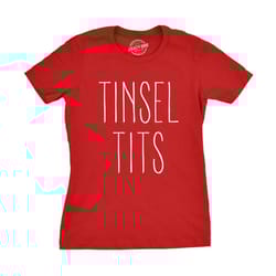 funny rude christmas shirts, tinsel shirt for women,