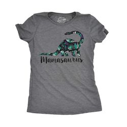 mamasaurus floral shirt, dinosaur flowers tee shirt mom,