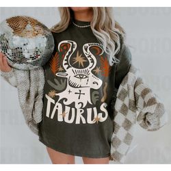 taurus tee, taurus zodiac t-shirt, comfort colors tee,