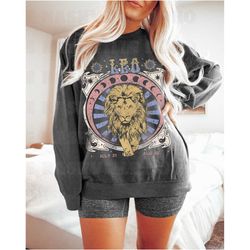 leo sweatshirt, leo zodiac sweatshirt, unisex, zodiac sweatshirt,