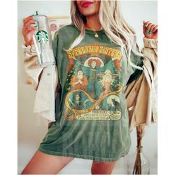 witch tee, witch sisters vintage style halloween, graphic
