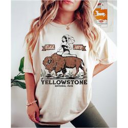 yellowstone tee, yellowstone t-shirt, yellowstone national park, vintage