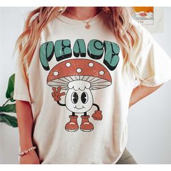 retro peace tee, peace tee, hippie t-shirt, vintage