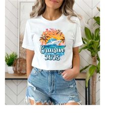 cruisin' shirt 2023,boozin and cruisin shirt,on cruise control tank top,family cruise trip shirt,summer boat shirt,cruis