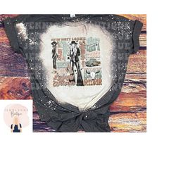 got a heart like a truck shirt. country music bleached concert tees. western nashville tee. gettin dirty looks. adult an