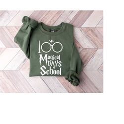 magic 100 days of school shirt, 100 days of school shirt, 100 days magical of school shirt, teacher 100 days magical, ma