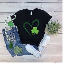 happy st. patricks day love shamrock shirt, happy st patrick day shirt, shamrock shirt, lucky shirt, irish day shirt, fo
